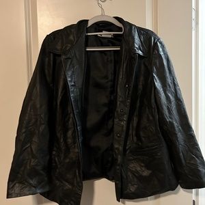 Nine West Leather Jacket